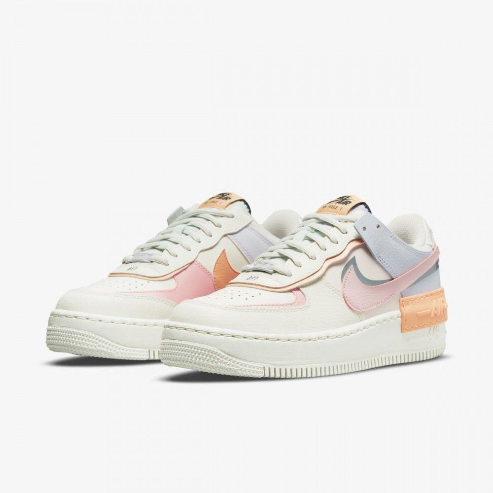 Кросівки Nike Wmns Air Force 1 Shadow "Sail / Orange Chalk / Pink" купить