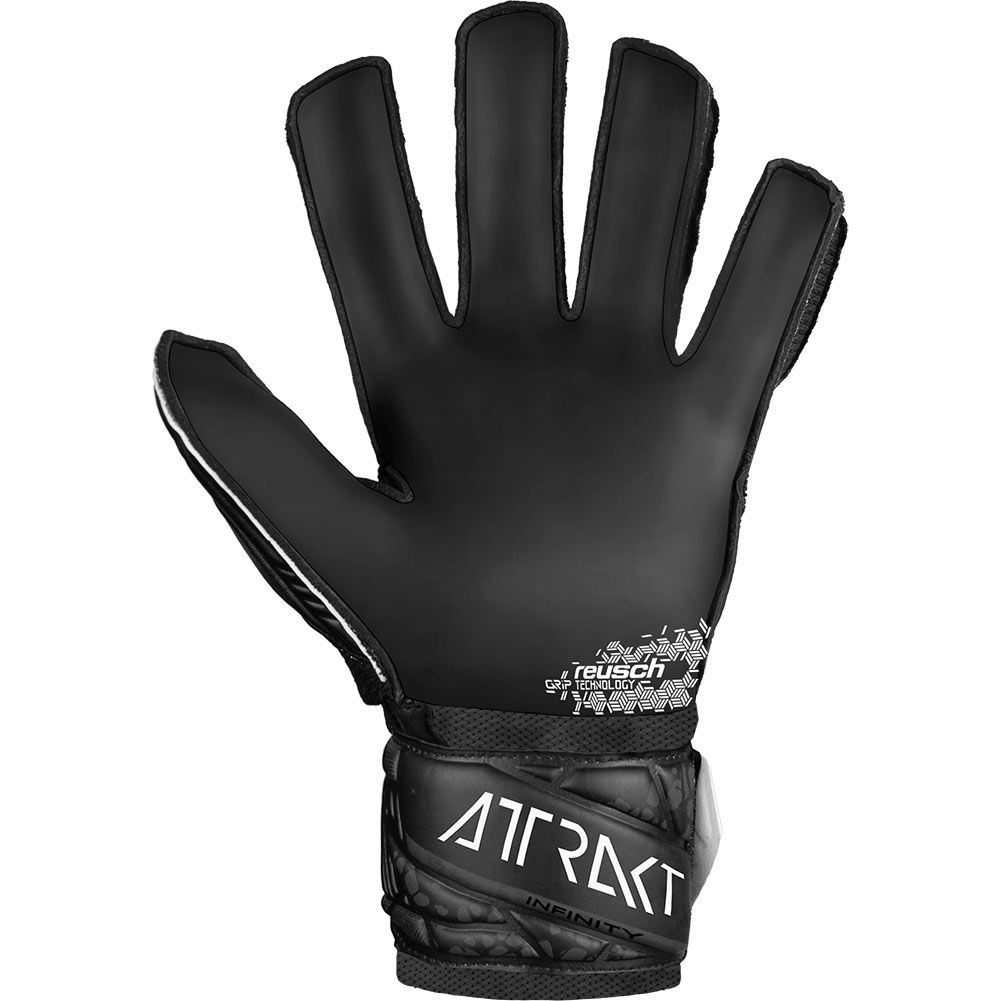 Воротарські рукавиці Reusch Attrakt Infinity Junior black купити