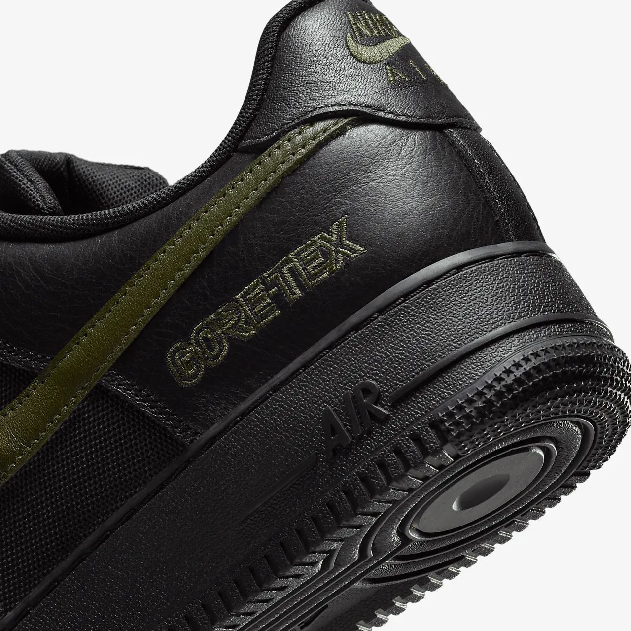 Кросівки Nike Air Force 1 Low GORE-TEX "Black/Cargo Khaki" купить