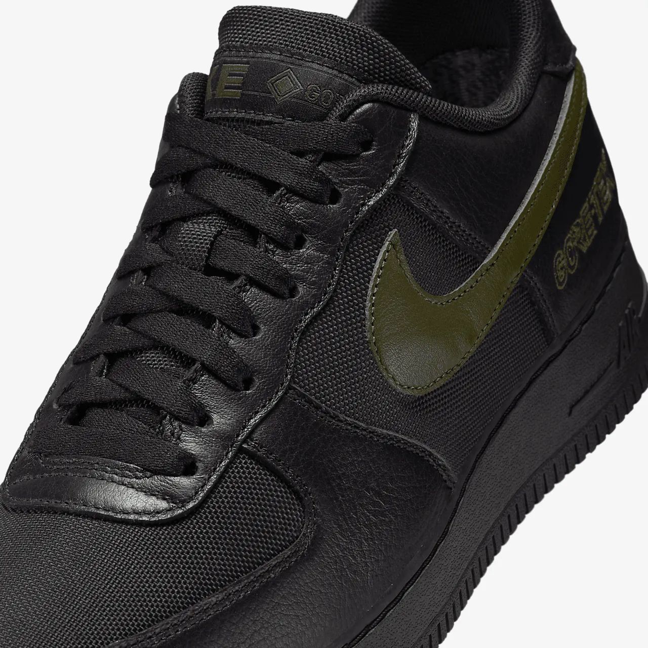 Кросівки Nike Air Force 1 Low GORE-TEX "Black/Cargo Khaki" купить