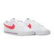 Кросівки Nike court Legacy білі червоний знак 5