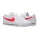 Кросівки Nike court Legacy білі червоний знак 1