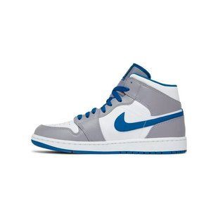 Кросівки Air Jordan 1 Mid True Blue Grey Dq8426-014 42.5 купити