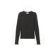 Лонгслів H&M Slim Fitted Long Sleeve Black 1141162001 S 1