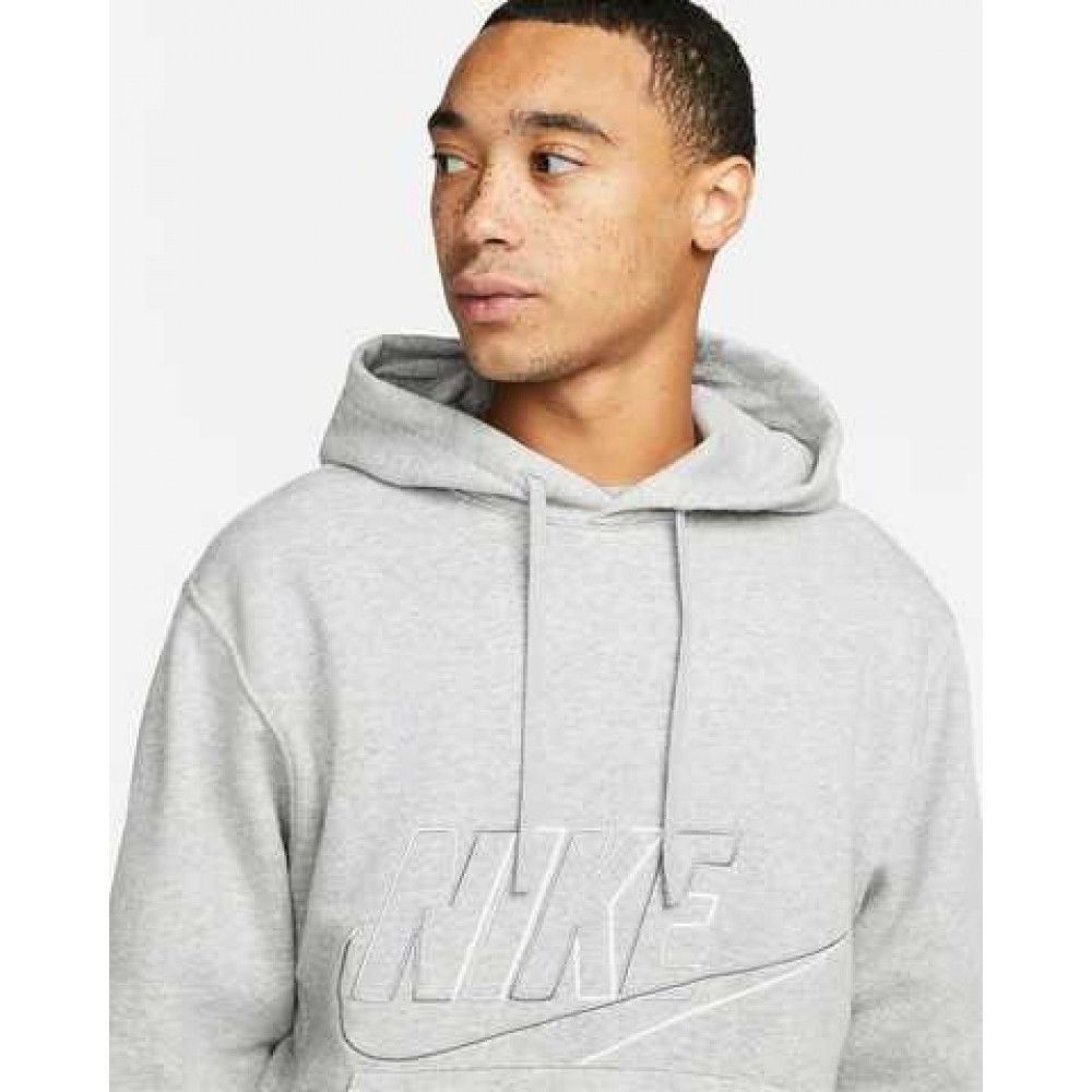 Худі Nike Hoodie Club Mcf Grey DX0541-063 S купити