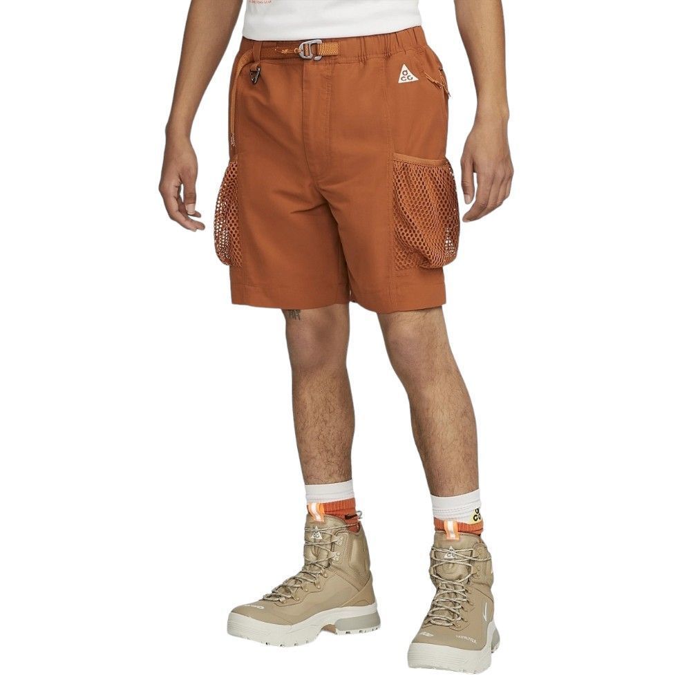 Шорти Nike Acg Snowgrass Cargo Shorts Orange купити