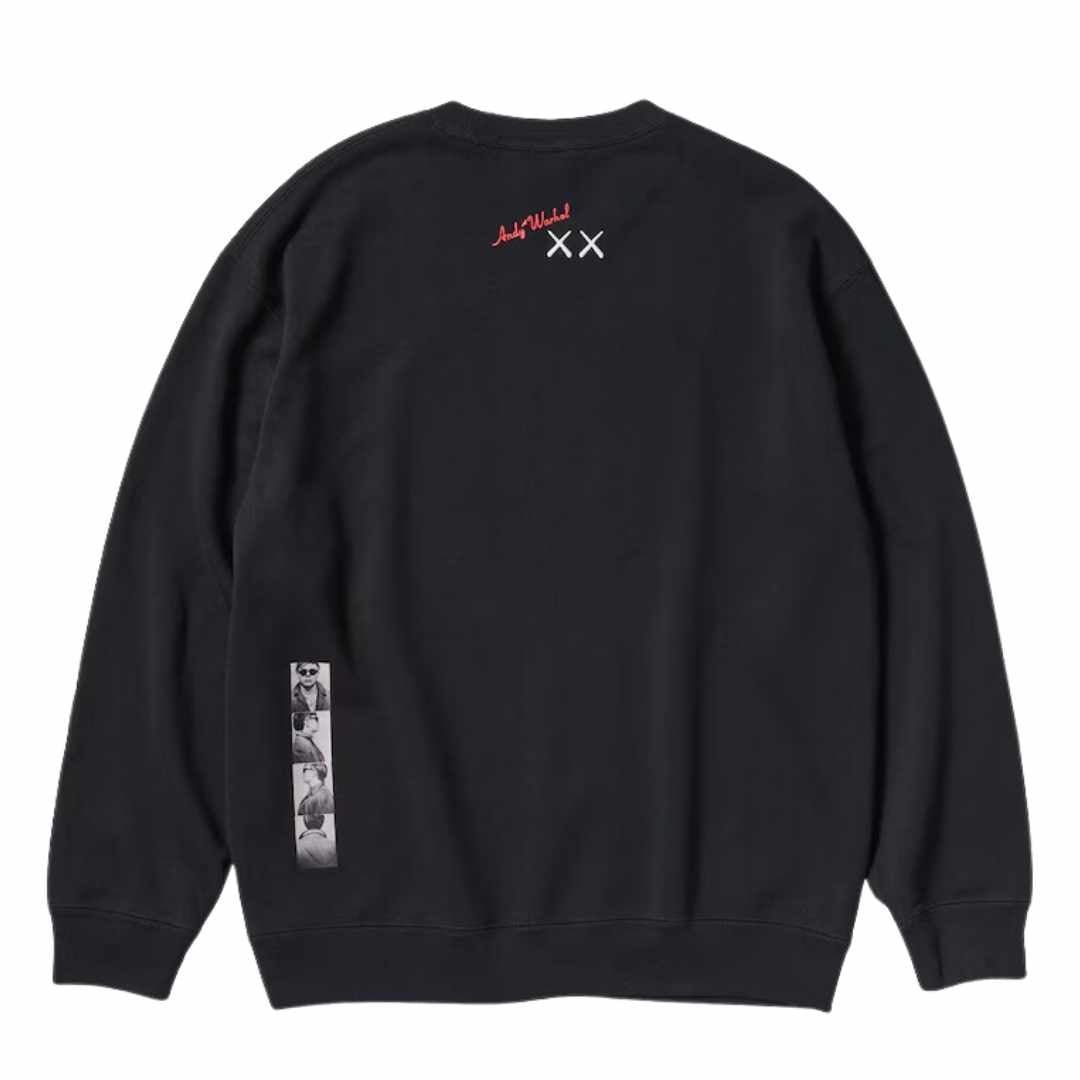 Світшот Kaws Warhol Black Sweater купити