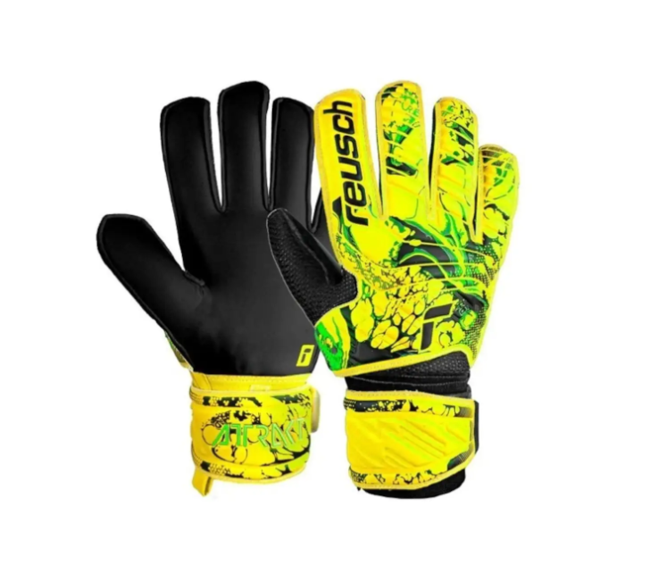 Вратарские перчатки Reusch Attrakt Solid Junior Yellow купить
