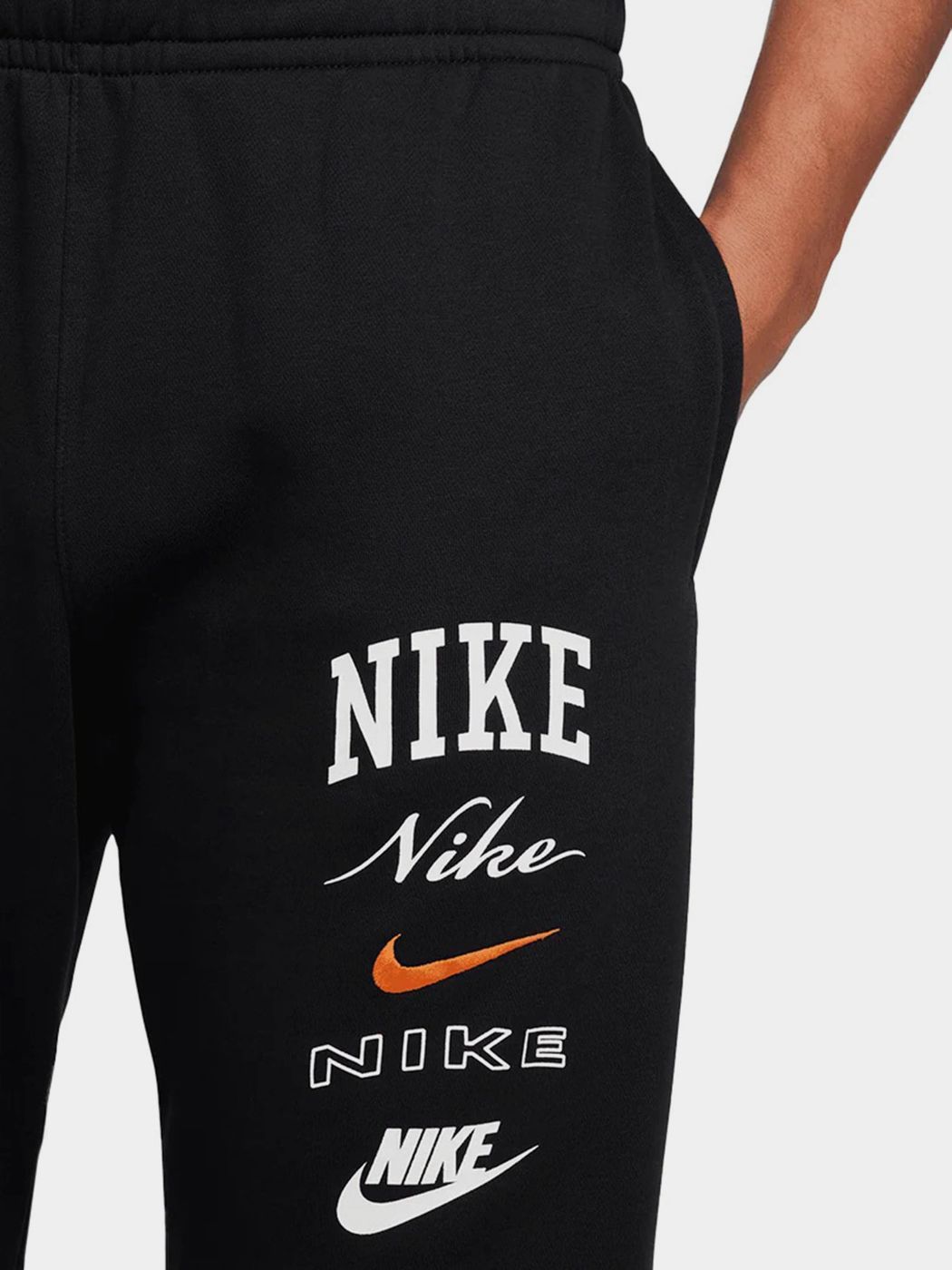 Штани чоловічі Nike Club Bb Cf Stack Flc (FN2643-010) купить