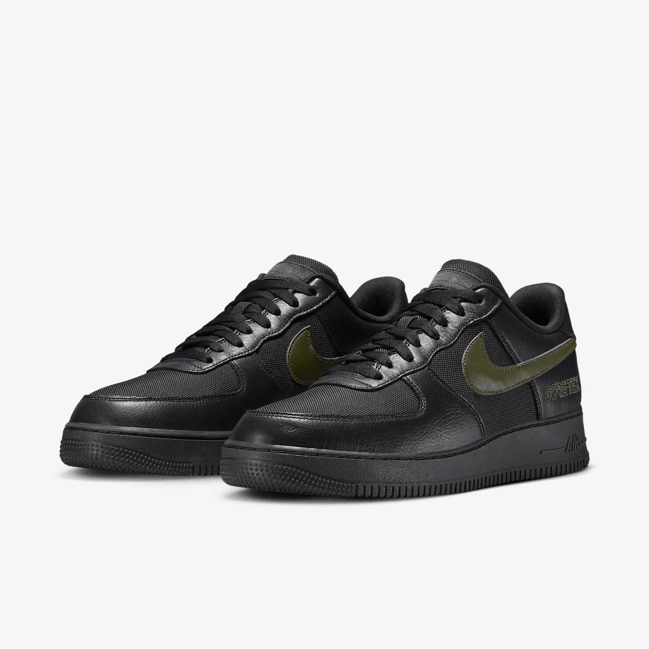 Кросівки Nike Air Force 1 Low GORE-TEX "Black/Cargo Khaki" купить