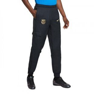 Штани Nike F.C. Barcelona Men's Woven Football Tracksuit Bottoms купить