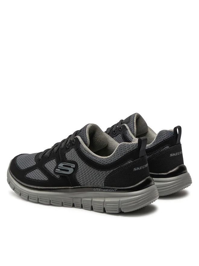 Кросівки чоловічі Skechers Burns Agoura Black/Gray (52635/BKGY) купить