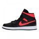Кросівки Jordan 1 Mid Black Siren Red (W) 1