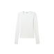 Лонгслів H&M Slim Fitted Long Sleeve White 1141162002 S 2