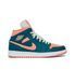 Кросівки Jordan 1 Mid Dark Teal Green (W) 1