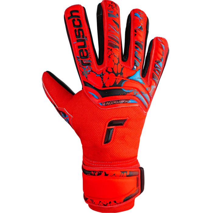 Вратарские перчатки Reusch Attrakt Grip Evolution Red купить
