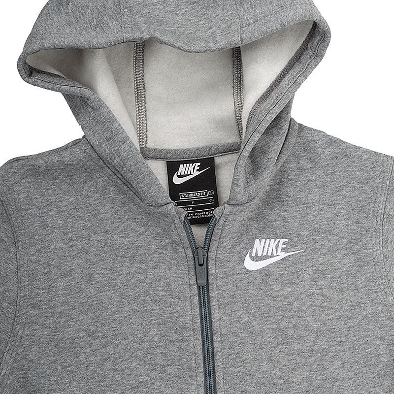 Кофта Nike B NSW HOODIE FZ CLUB купити