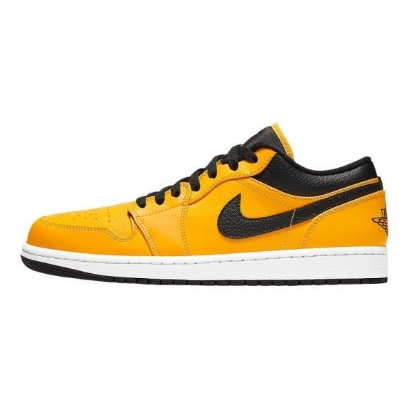 Кросівки JORDAN 1 LOW YELLOW BLACK купити