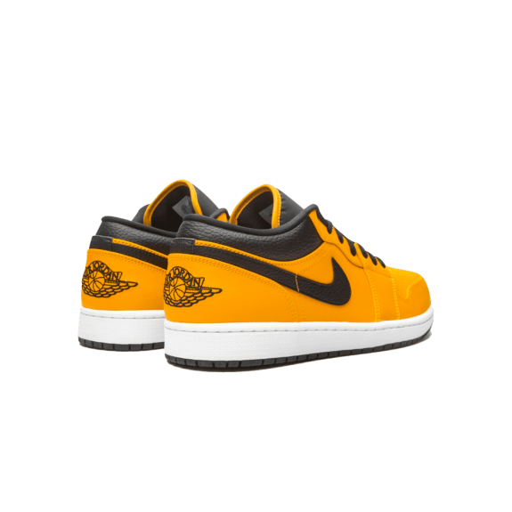 Кросівки JORDAN 1 LOW YELLOW BLACK купити