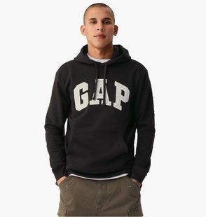 Худі Gap Logo Hoodie Black 664312021 XXL купити