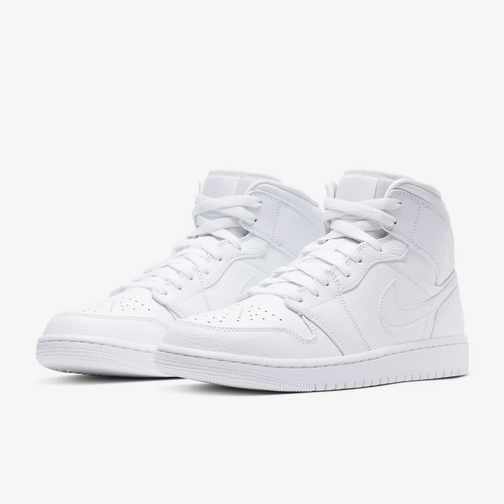 Кросівки Nike Air Jordan 1 Mid White купить