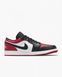 Кросівки Jordan 1 Low Bred Toe 3