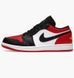 Кросівки Jordan 1 Low Bred Toe 1