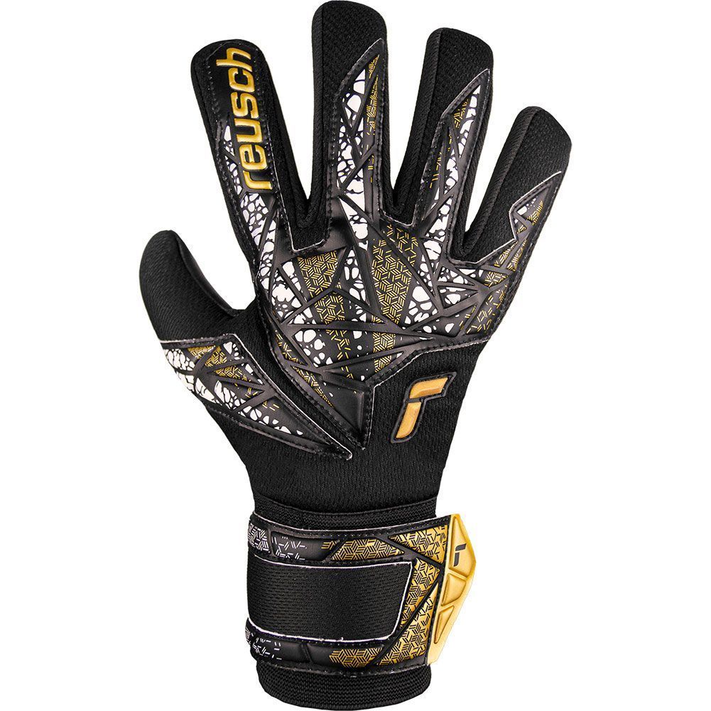Вратарские перчатки Reusch Attrakt Silver NC Finger Support Junior купить