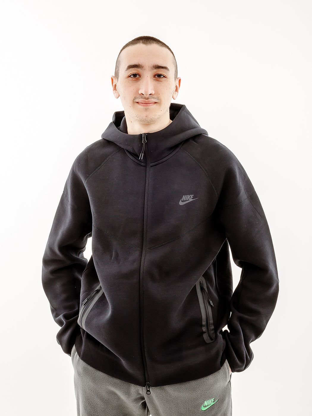 Толстовка Nike M TCH FLC FZ WR HOODIE купить