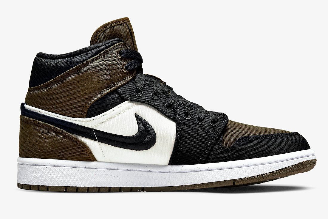 Кросівки Jordan 1 Mid Olive Toe (W) купити