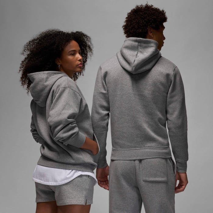 Кофта унісекс Jordan Brooklyn Fleece Carbon (FV7281-091) купить