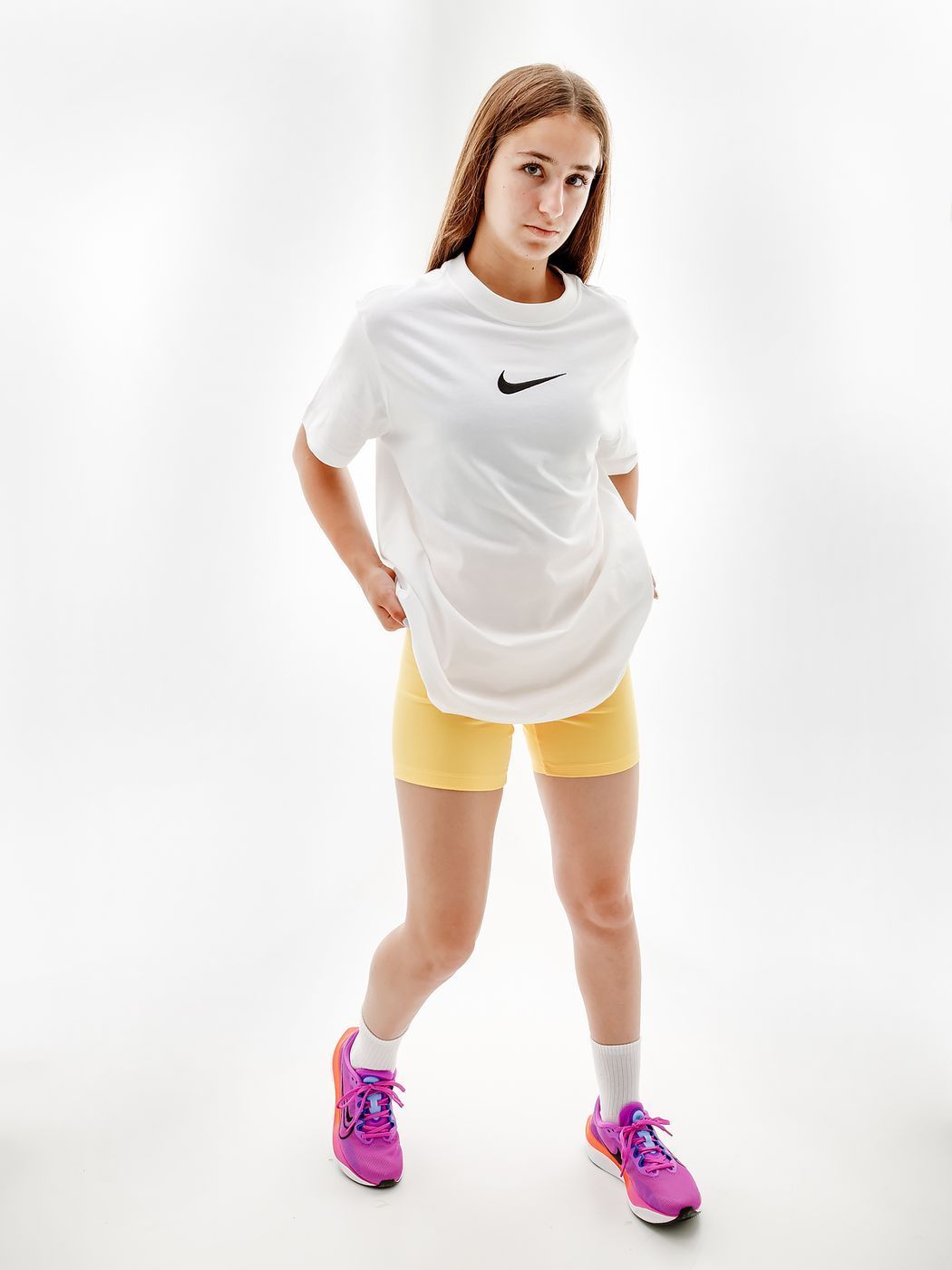 Шорты Nike W NSW EVRDY MOD HR BIKE SHORT купить
