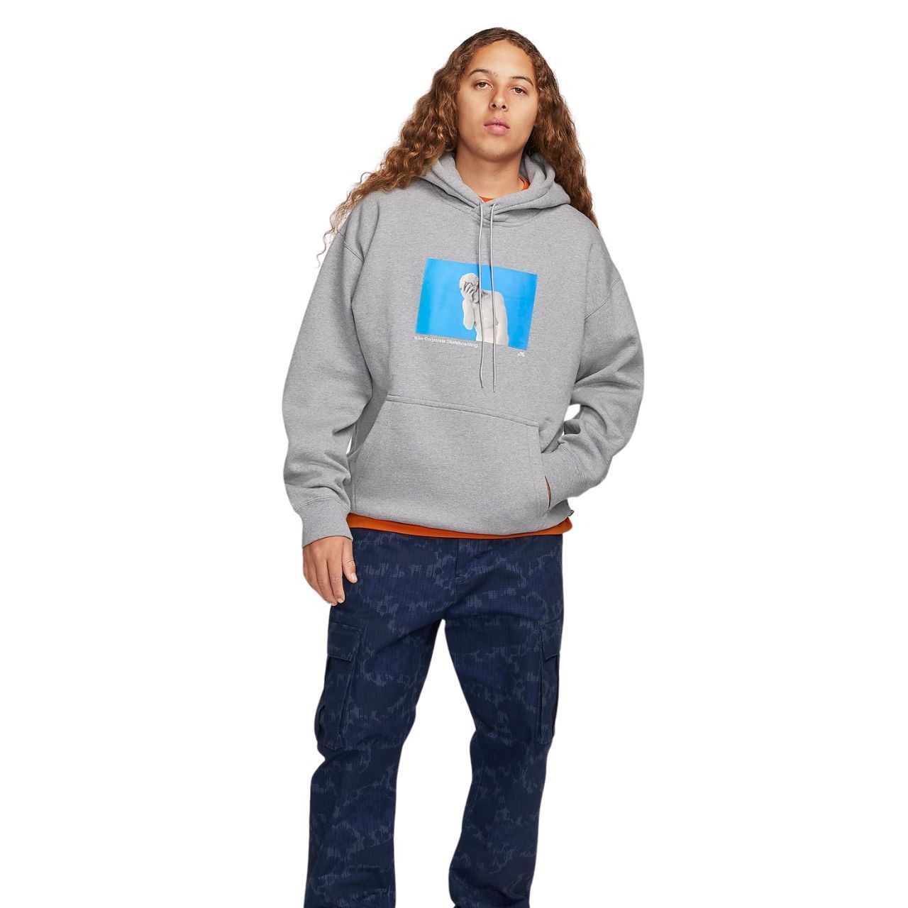 Толстовка Nike Sb U Flc Hd Po Corposk8 Gfx FN2556-063 купити