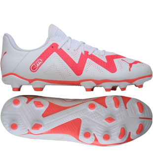 Бутси Puma Future Play FG/AG white-fire orchid, 45