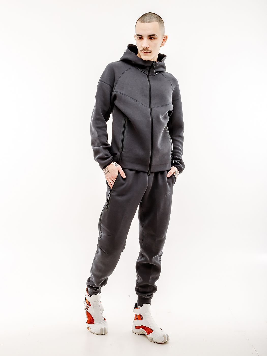 Толстовка Nike M NK TCH FLC FZ WR HOODIE купить