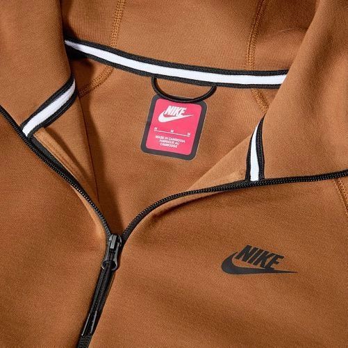 Толстовка Nike Tech Fleece Brown FB7921-281 XL купити