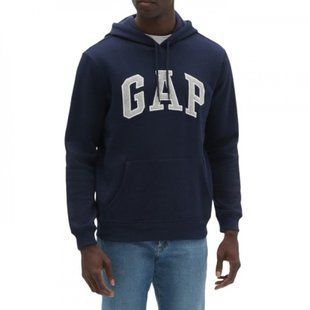Толстовка Gap Logo Fleece Hoodie Royal Teal Blue 510981521 XXL купити