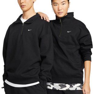 Толстовка NIKE SOLO SWOOSH SWEATSHIRT BLACK купити