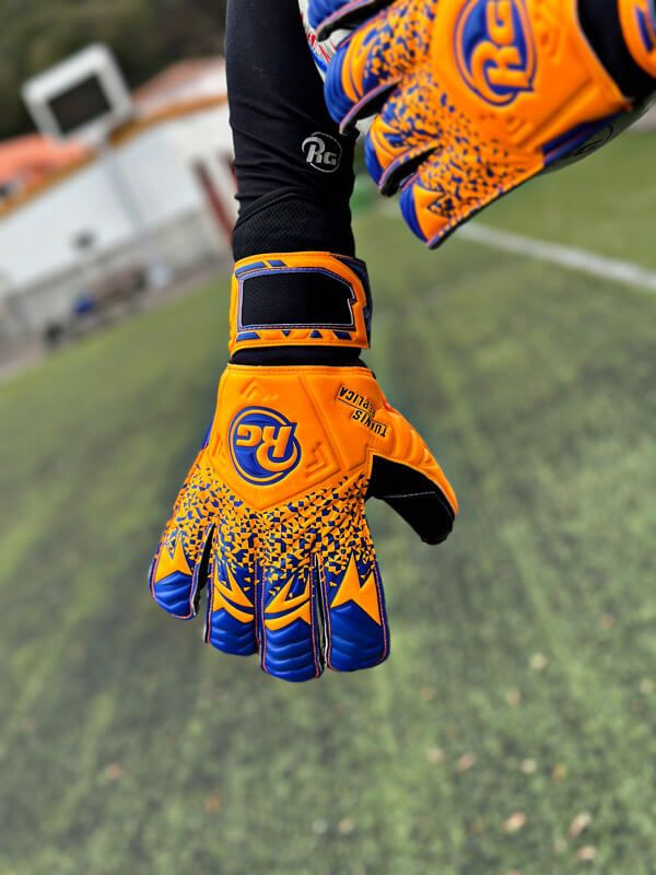 Вратарские перчатки RG Tuanis Rep Blue/Flo Orange купить