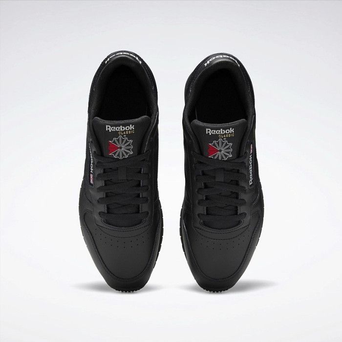 Кросівки Reebok Classic Leather чорні купити