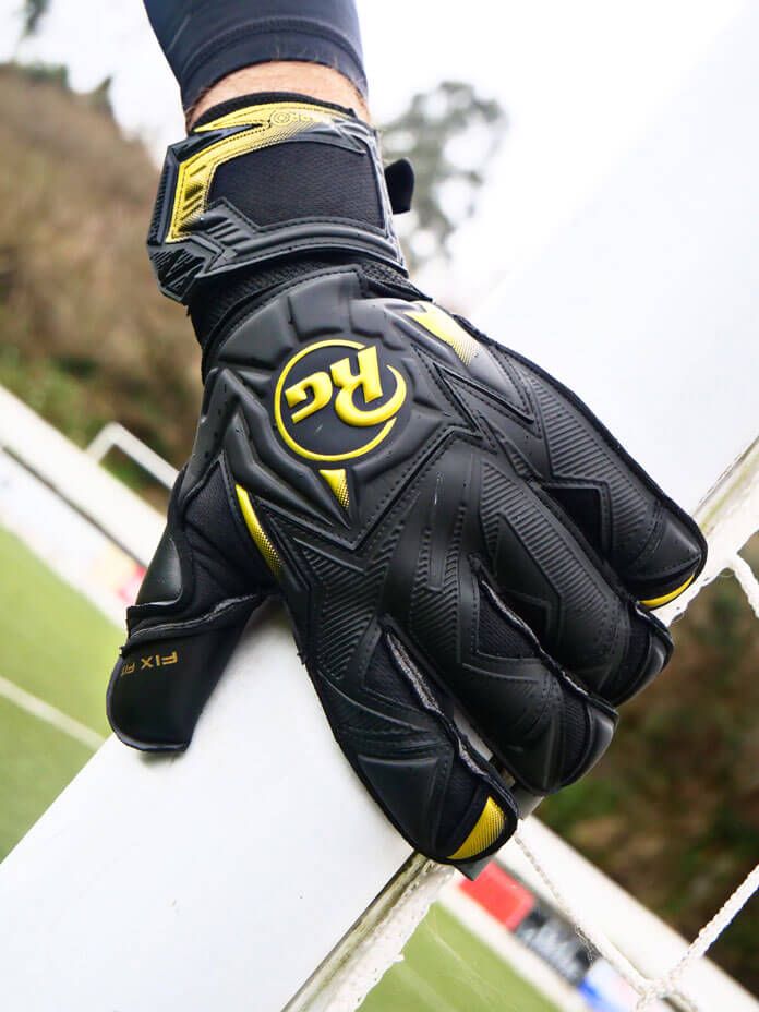 Воротарські рукавиці RG Aspro Black/Golden купити