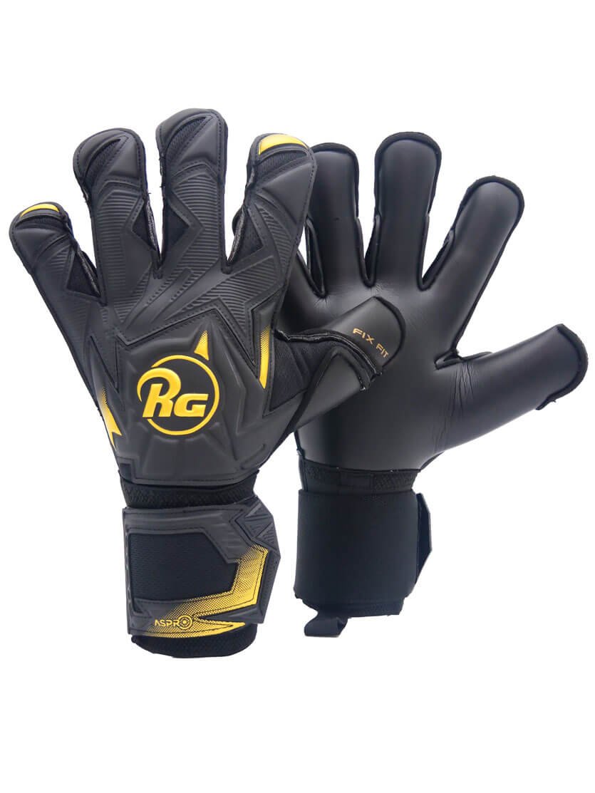 Воротарські рукавиці RG Aspro Black/Golden  купити