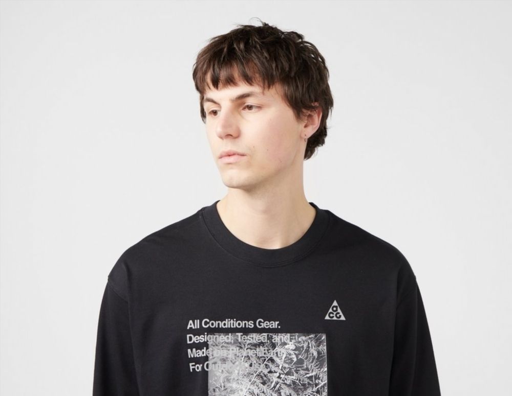 Лонгслів Nike Acg Forest Long Sleeve T-Shirt Black купити