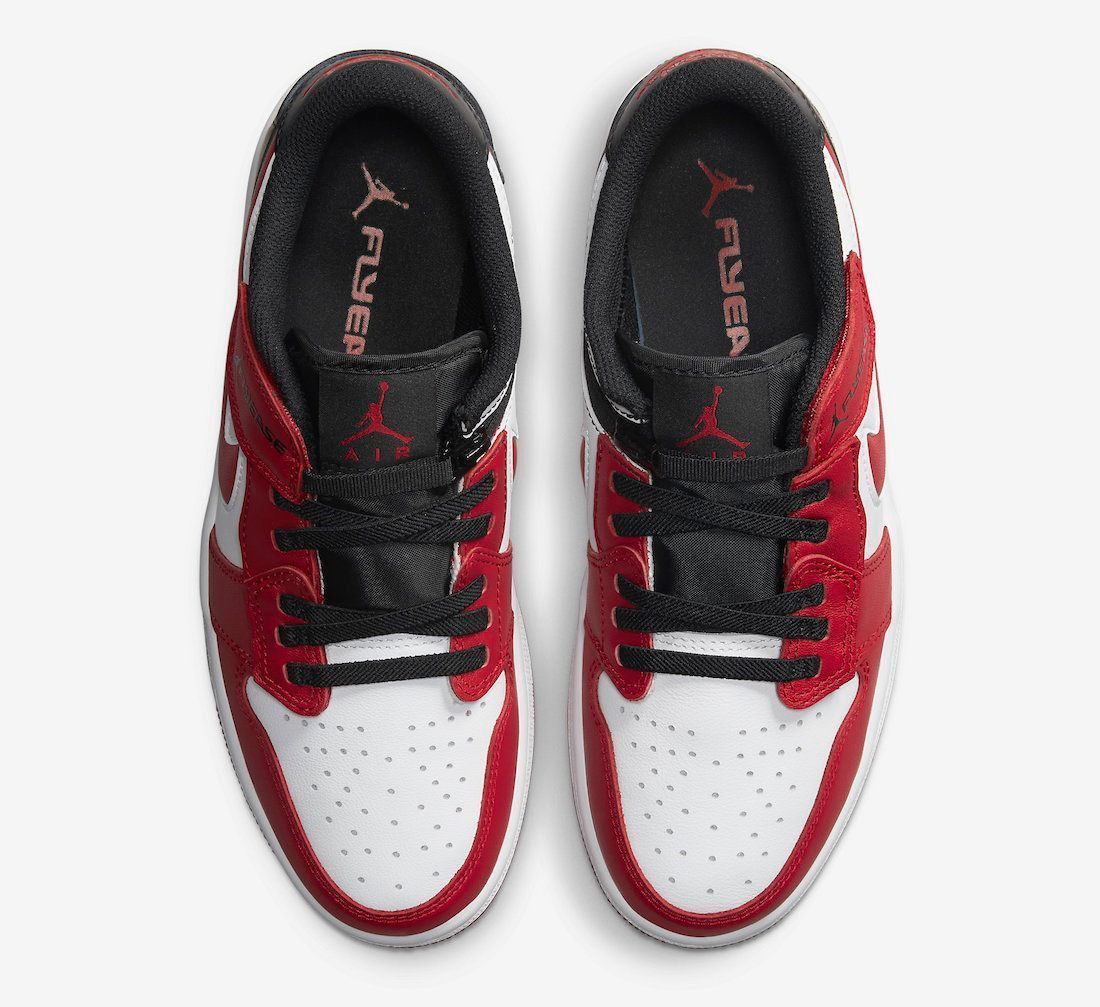 Кросівки Jordan 1 Low FlyEase Gym Red купить