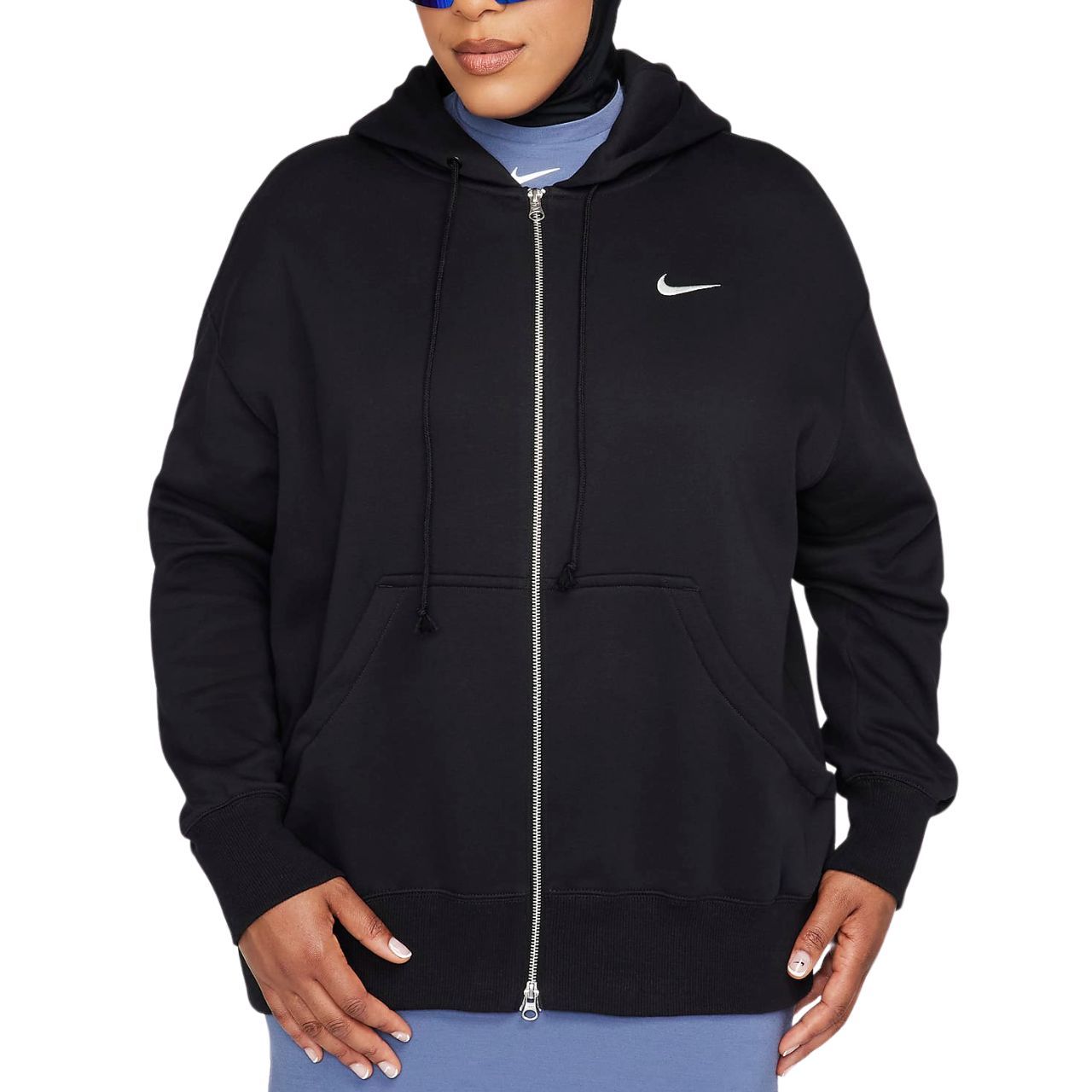 Толстовка Nike W NSW PHNX FLC FZ OS HOODIE купить