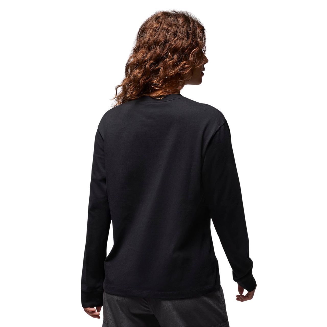 Лонгслів жиночий AIR JORDAN T-SHIRT BLACK FD7205-010 купить