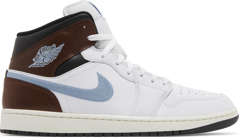 Кросівки Air Jordan 1 Retro Mid SE 'Brown Blue Grey' купить