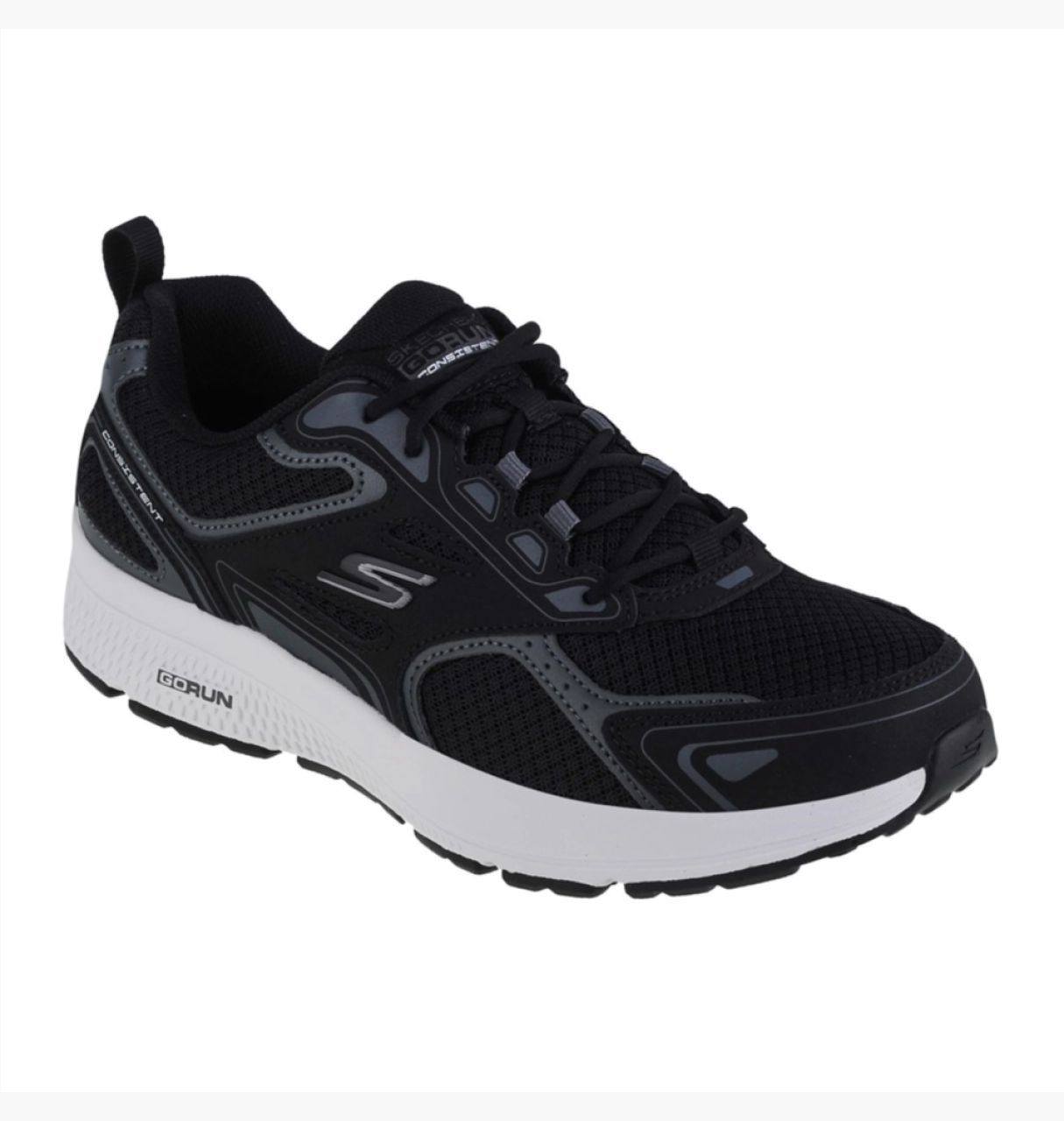 Кросівки чоловічі Skechers GOrun Consistent Grey (220034-BKW) купити