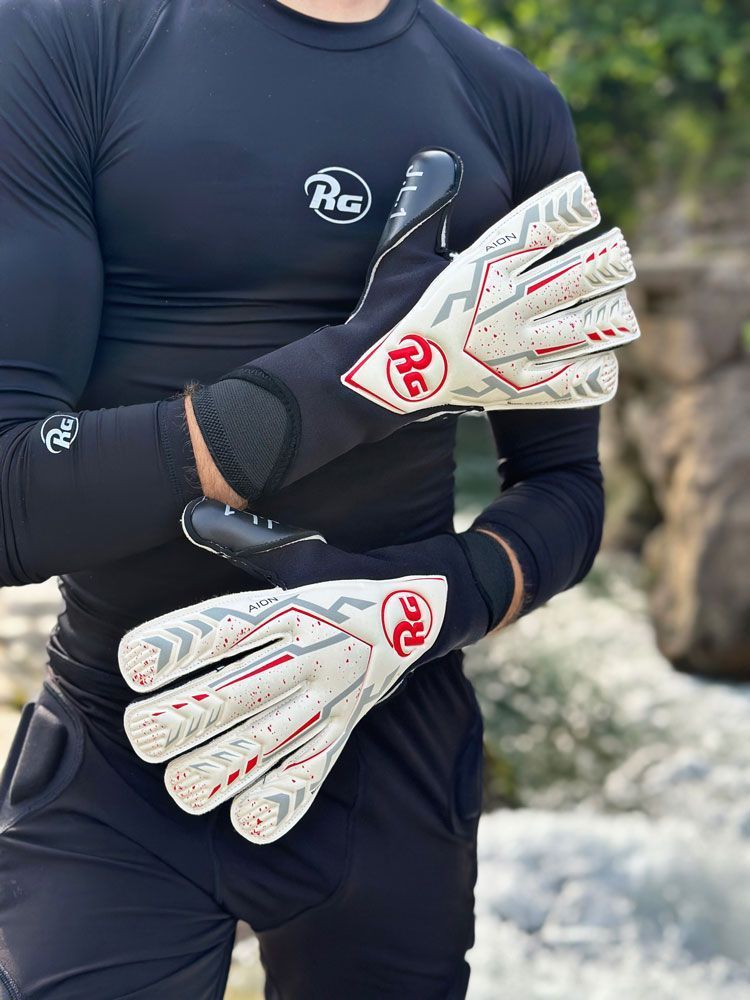 Воротарські рукавиці RG AION White/Grey/Red купити