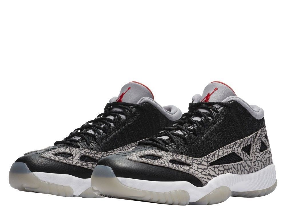 Кросівки Jordan 11 Retro Low Ie Black Cement купить